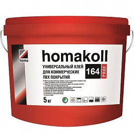 Клей для ПВХ плитки и коммерческих покрытий Homakoll 164